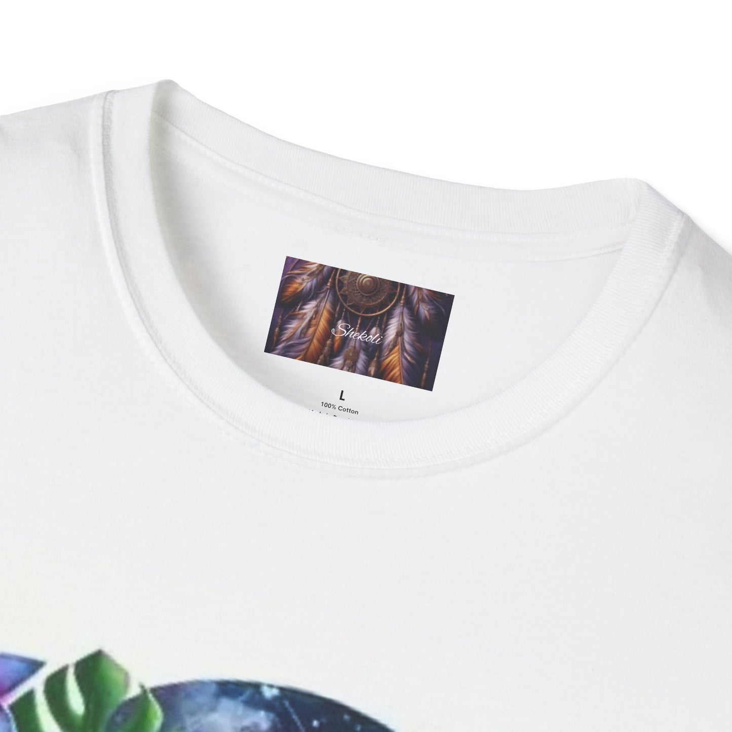 Ocean-Inspired Turtle T-Shirt, Casual Tee, Nature Lover Gift, Beachwear, Summer Fashion, Unisex Softstyle Tee