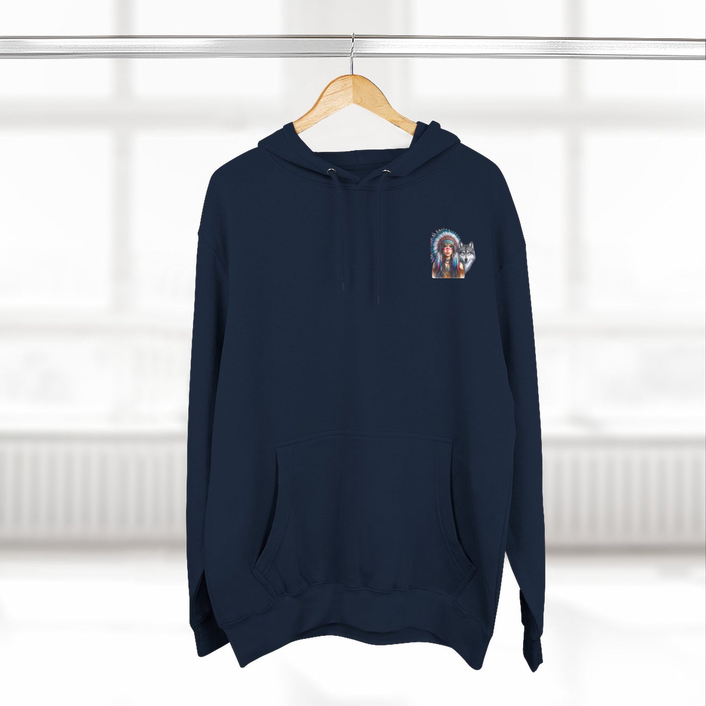 Wolf Fleece Hoodie - Cozy Success Motivational Apparel, Gift for Dreamers, Unique Hoodie for Women, Encouragement Clothing, [...]