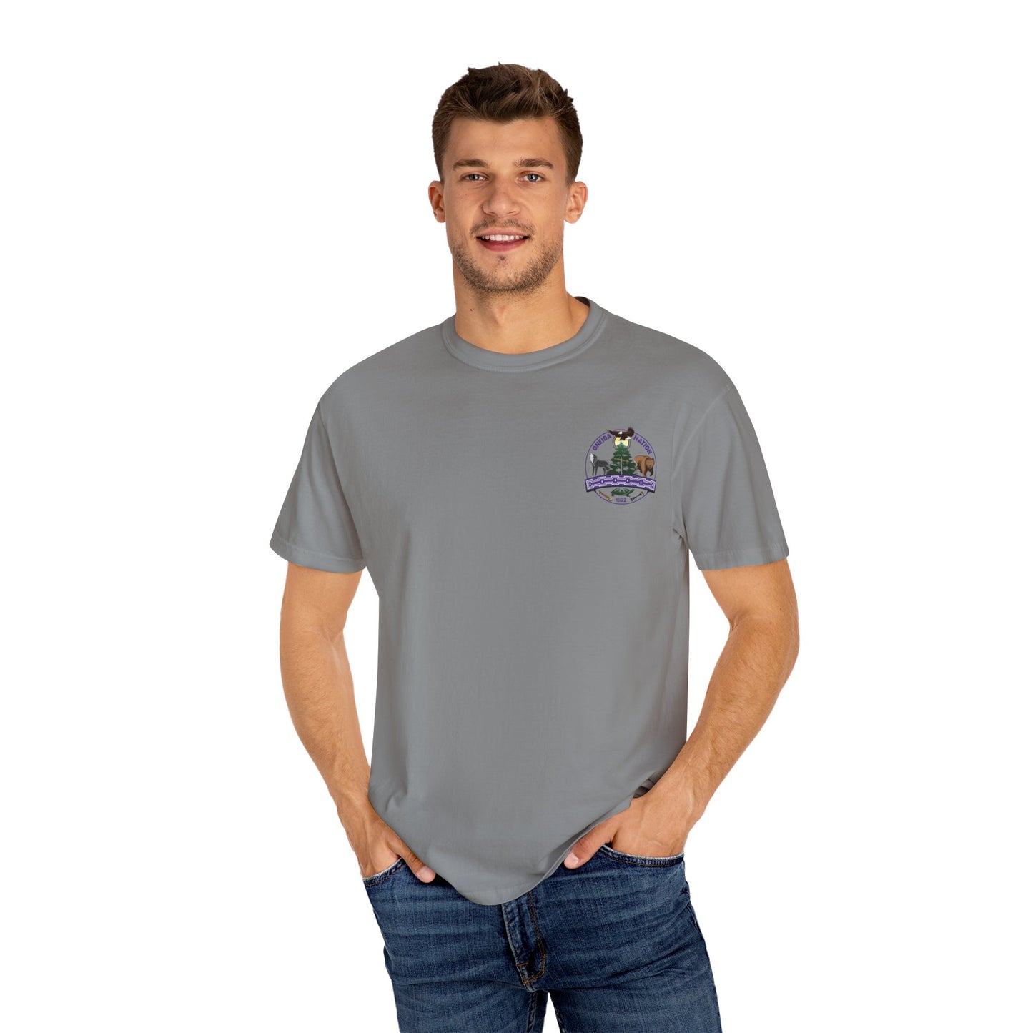 Oneida T-Shirt with Oneida Design, Casual Wear, Gift for Travelers, Vintage Style Tee, Summer Outfit, Unique Graphic Shirt