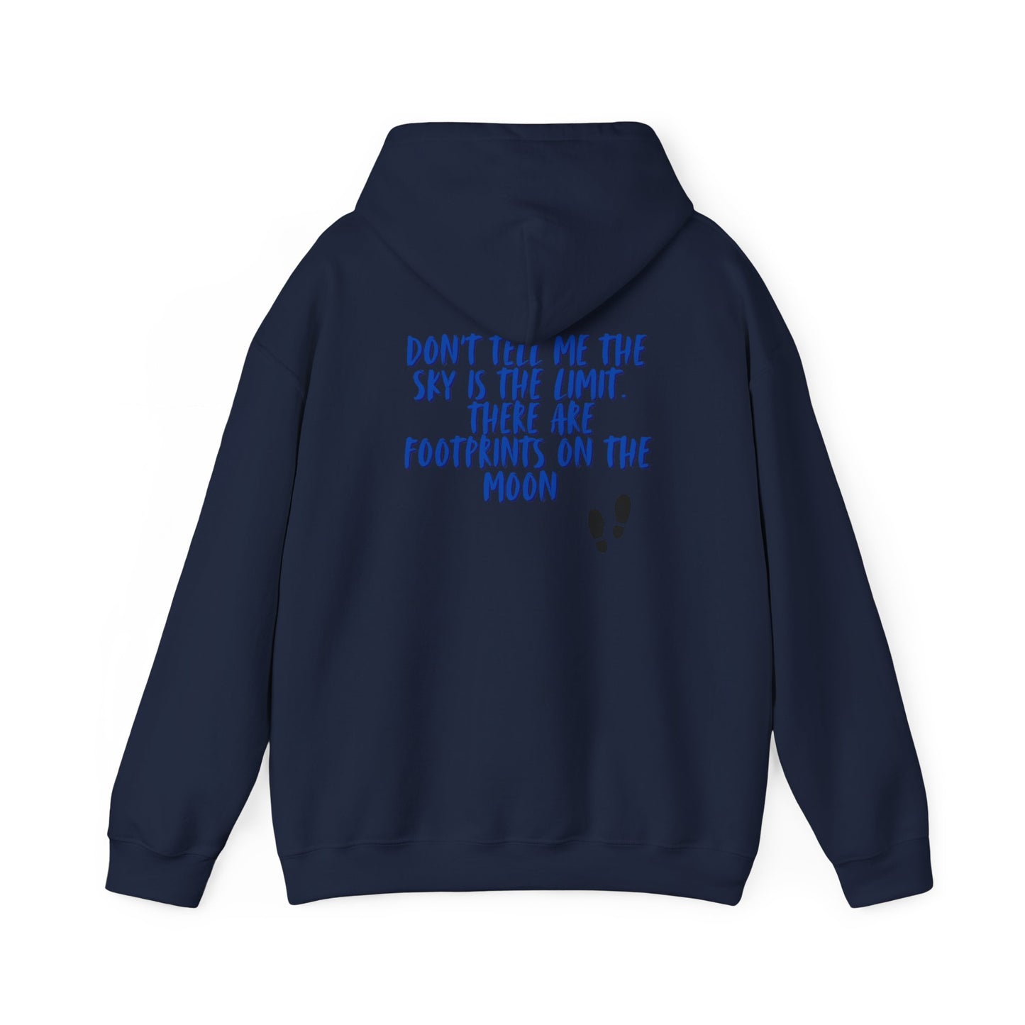 Moonlit Wisdom Hoodie: Embrace Adventure, Native American Art Sweatshirt, Inspirational Gift, Casual Wear, Unisex Hoodie