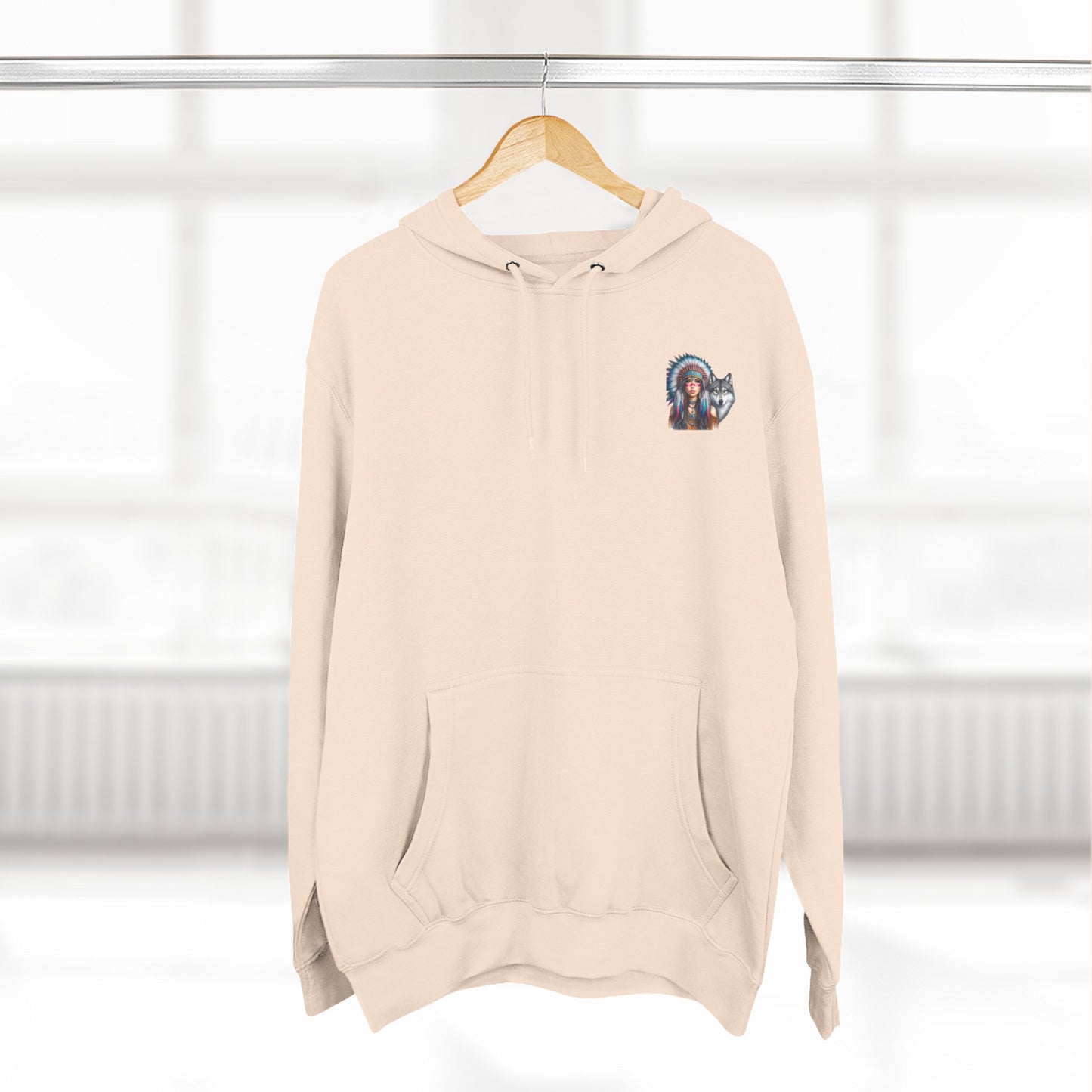 Wolf Fleece Hoodie - Cozy Success Motivational Apparel, Gift for Dreamers, Unique Hoodie for Women, Encouragement Clothing, [...]