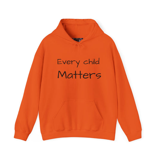 Every Child Matters Hooded Sweatshirt, Unisex Hoodie, Gift for Activists, Awareness Apparel, Cozy Everyday Wear