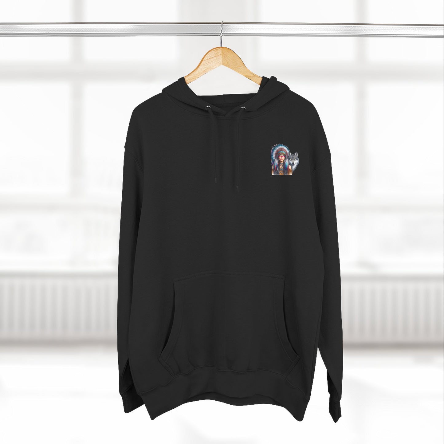 Wolf Fleece Hoodie - Cozy Success Motivational Apparel, Gift for Dreamers, Unique Hoodie for Women, Encouragement Clothing, [...]
