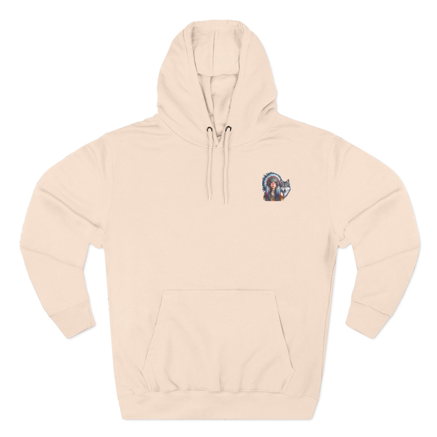 Wolf Fleece Hoodie - Cozy Success Motivational Apparel, Gift for Dreamers, Unique Hoodie for Women, Encouragement Clothing, [...]