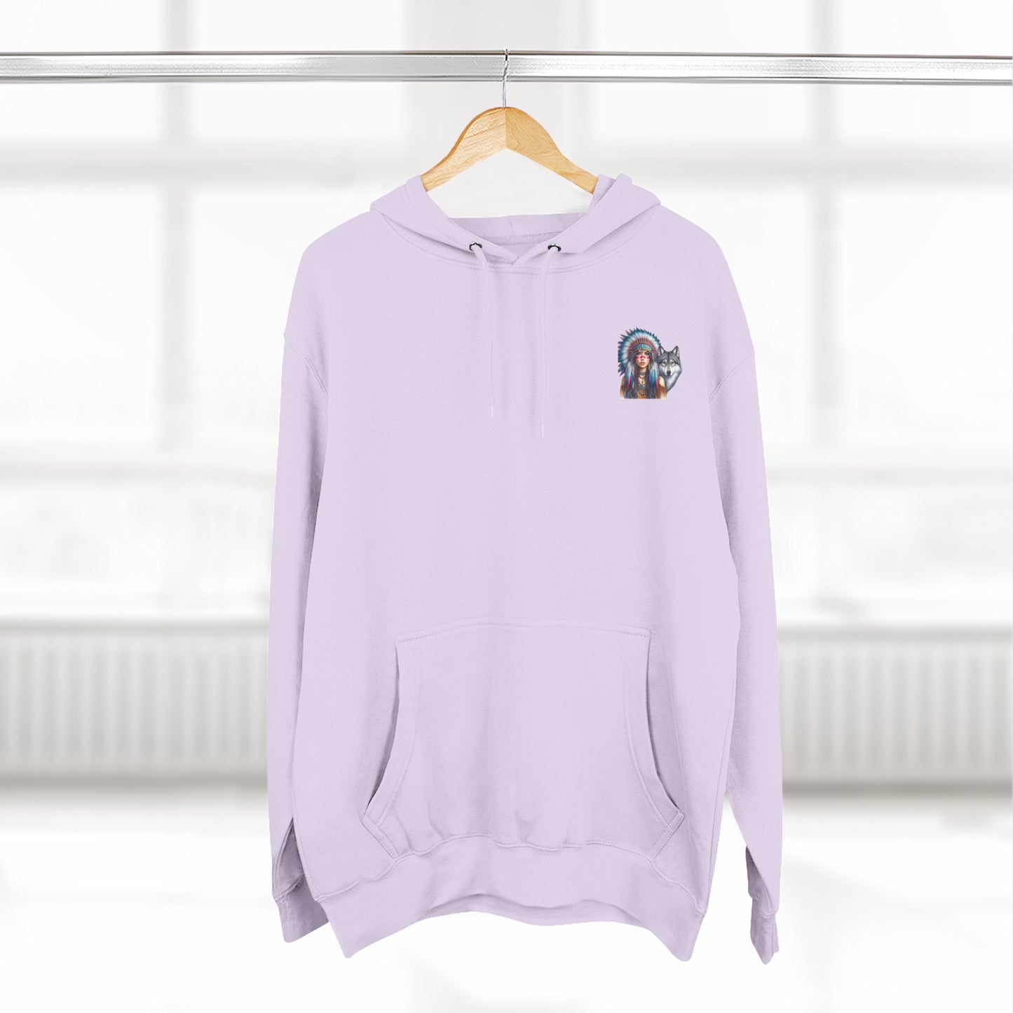 Wolf Fleece Hoodie - Cozy Success Motivational Apparel, Gift for Dreamers, Unique Hoodie for Women, Encouragement Clothing, [...]